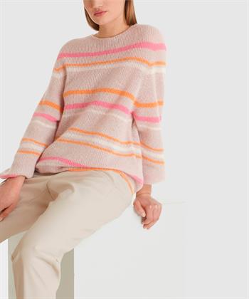 Marc Cain Sports trui streep alpaca