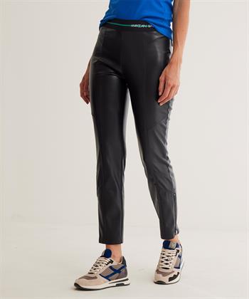 Marc Cain Sports vegan leather broek Sofia