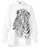 Marc Cain Sports witte blouse zebraprint