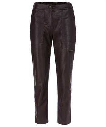 Marc Cain Sports worker broek vegan leather Rikaze