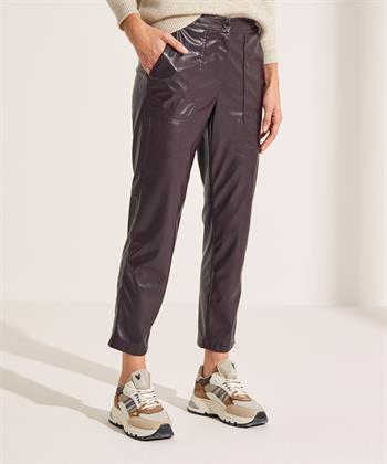 Marc Cain Sports worker broek vegan leather Rikaze