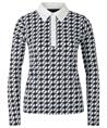 Marc Cain stretch jersey poloshirt retro