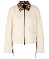 Marc Cain sweat vest panterprint omslag