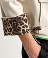 Marc Cain sweat vest panterprint omslag