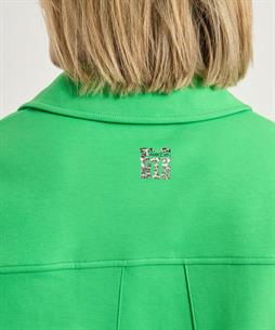 Marc Cain sweat vest panterprint omslag