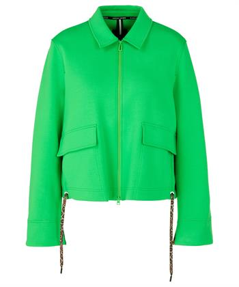 Marc Cain sweat vest panterprint omslag