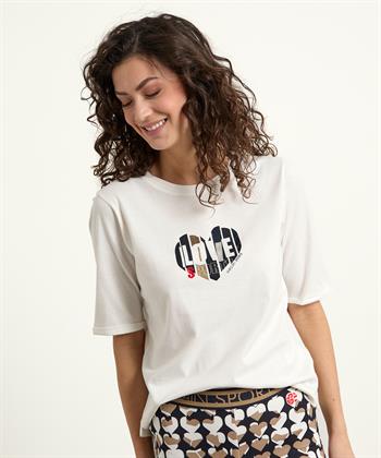 Marc Cain T-shirt hartje strass