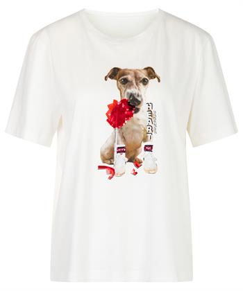 Marc Cain T-shirt hondje pailletten