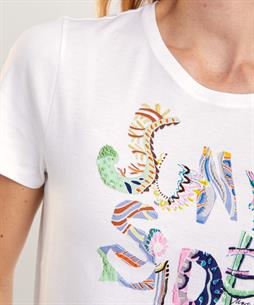 Marc Cain T-shirt multicolor letterprint