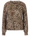 Marc Cain top plissémouw panterprint