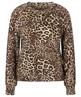Marc Cain top plissémouw panterprint