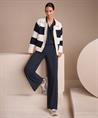 Marc Cain top strik rib