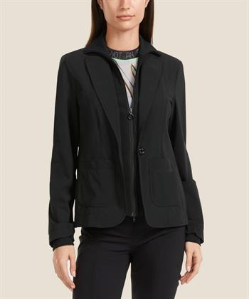 Marc Cain two-in-one blazer travelstof