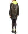 Marc Cain vegan leather blouse panter