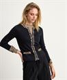 Marc Cain vest panterprint bies