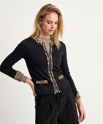 Marc Cain vest panterprint bies