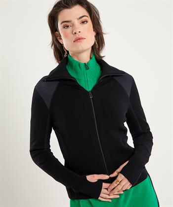 Marc Cain vest rolkraag rits