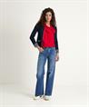Marc Cain vestje rits streepdetails