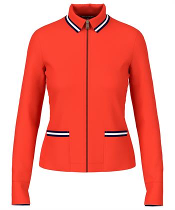 Marc Cain vestje rits streepdetails