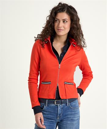 Marc Cain vestje rits streepdetails