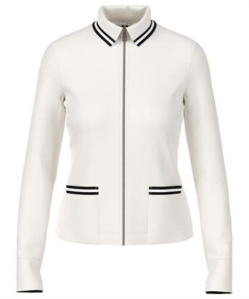 Marc Cain vestje rits streepdetails