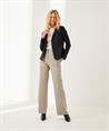 Marc Cain wide leg broek ruitmotief Waxhaw