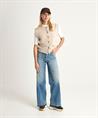 Marc Cain wide leg jeans panterbiesje Warri