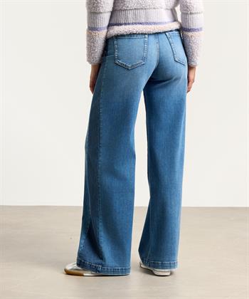 Marc Cain wide leg jeans zijbies Warri