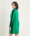Marc Cain wollen jurk contrastbies
