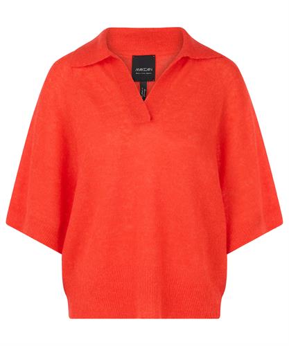 Marc Cain wolmix polotrui korte mouw