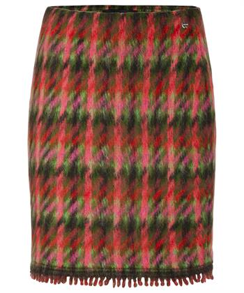 Marc Cain wolmix rok jacquard ruit