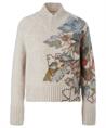 Marc Cain wolmix trui bloemenprint