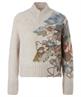 Marc Cain wolmix trui bloemenprint