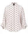 Marc Cain zijdemix blouse stippen