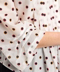 Marc Cain zijdemix blouse stippen