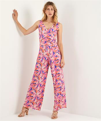 Marivie slinky jumpsuit all-overprint