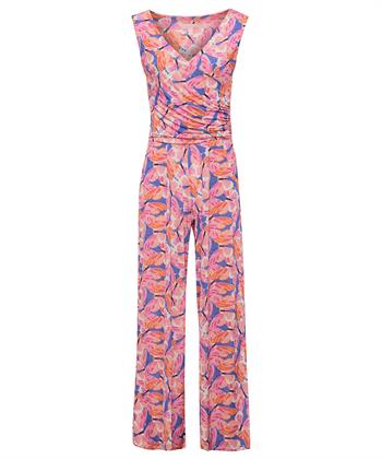 Marivie slinky jumpsuit all-overprint