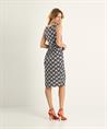 Marivie slinky jurk print