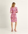 Marivie slinky jurk vlinderprint