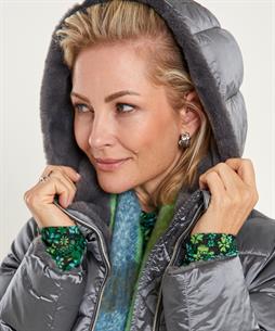 Milestone middellange puffer jas Miranda