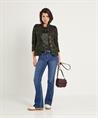 ML Collections blazer 3D flower metallic