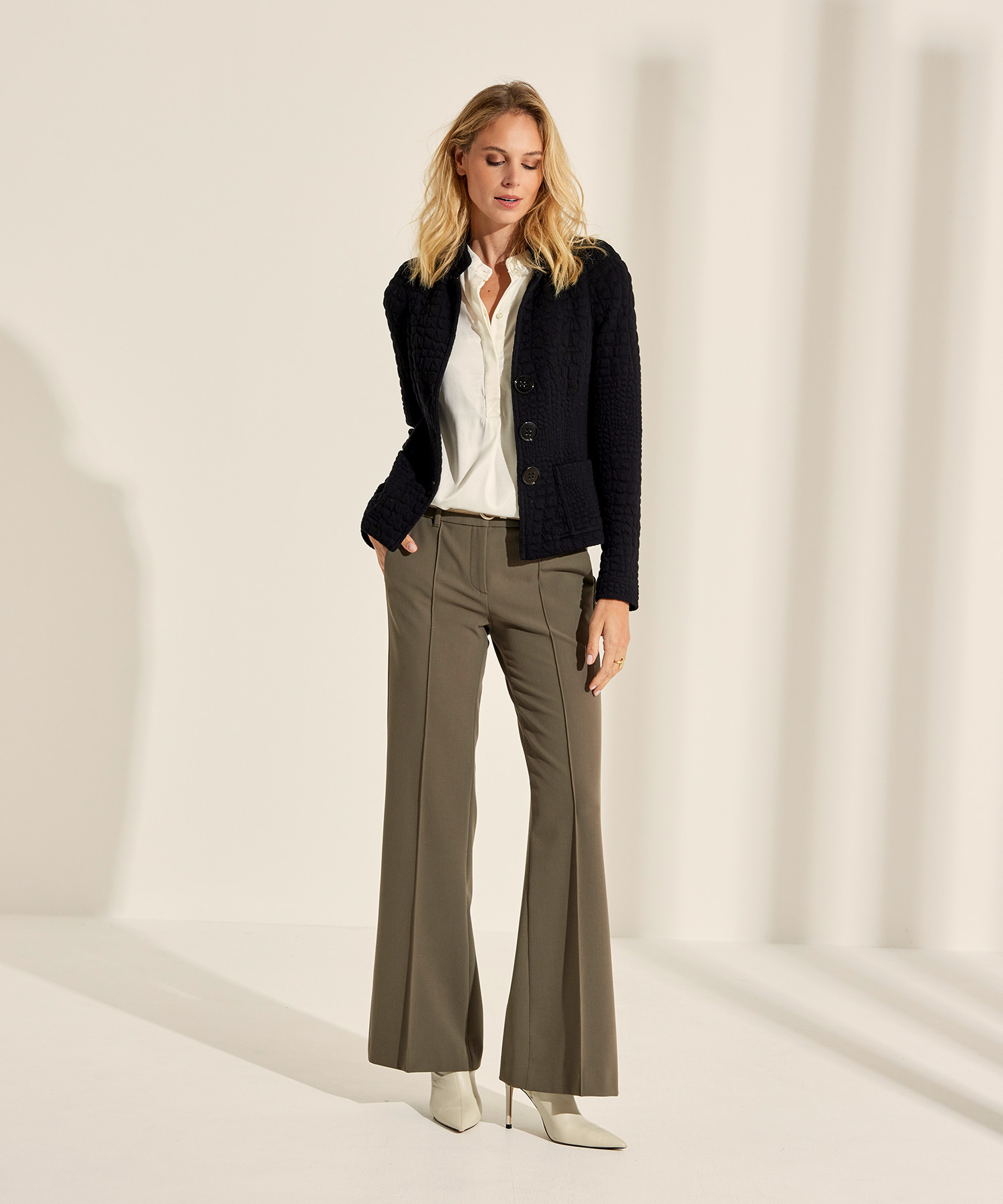 ML Collections blazer met reli f BeOne