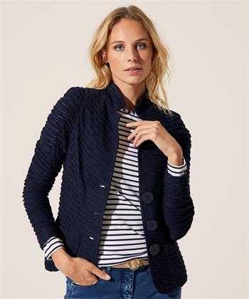 ML Collections blazer wave structuur semitransparant