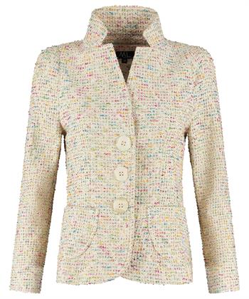 ML Collections bouclé blazer multicolour