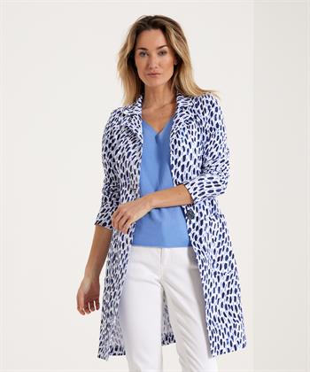 ML Collections lange structuur blazer drops