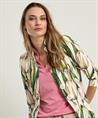 ML Collections slinky blazer tulp print