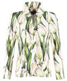 ML Collections slinky blazer tulp print