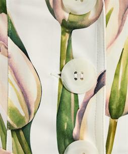 ML Collections slinky blazer tulp print