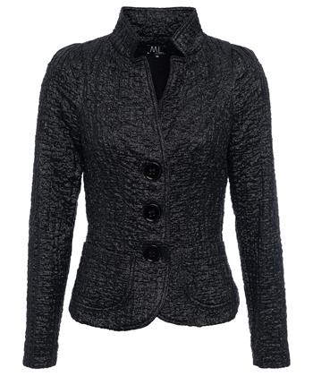 ML Collections structuur blazer metallic