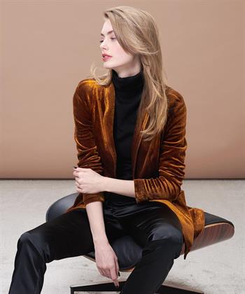 fluwelen blazer dames